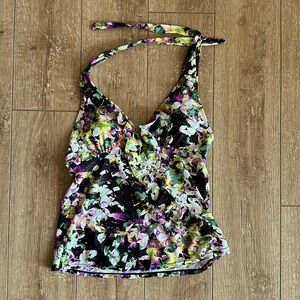 Asset Colorful Ruffle Tankini Size S